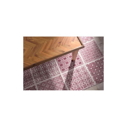 ラグマット 絨毯 90×130cm レッド TTR-145RD 長方形 インド製 コットン 綿 リビング ダイニング ベッドルーム 寝室 居間