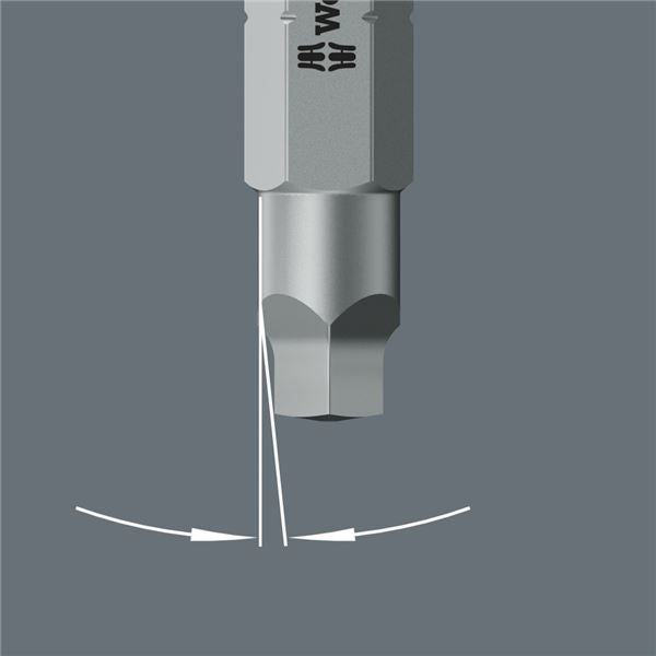 WERA ヴェラ 20本組 差込6.35mm 四角 ビットセット サイズ2 全長25mm 057790 工具 ツール DIY 作業工具 道具