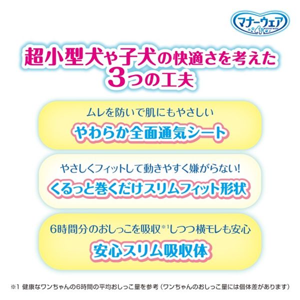 マナーウェア 男の子用 SSSSサイズ 青チェック・紺チェック 52枚入 ペット用品・犬用【代引不可】