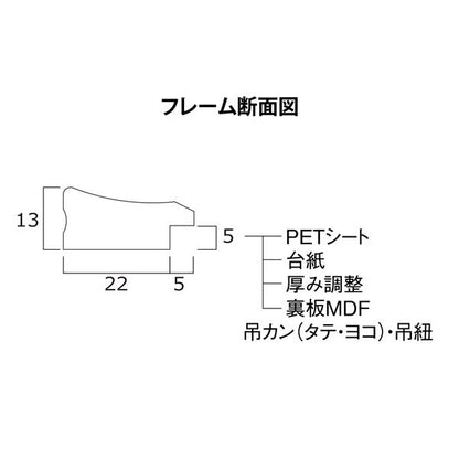 樹脂製 賞状額 金ラック R SP B4 大 収納寸法：273×379mm 賞状 額 表彰状 卒業証書 免許書 許可証 額縁 フレーム