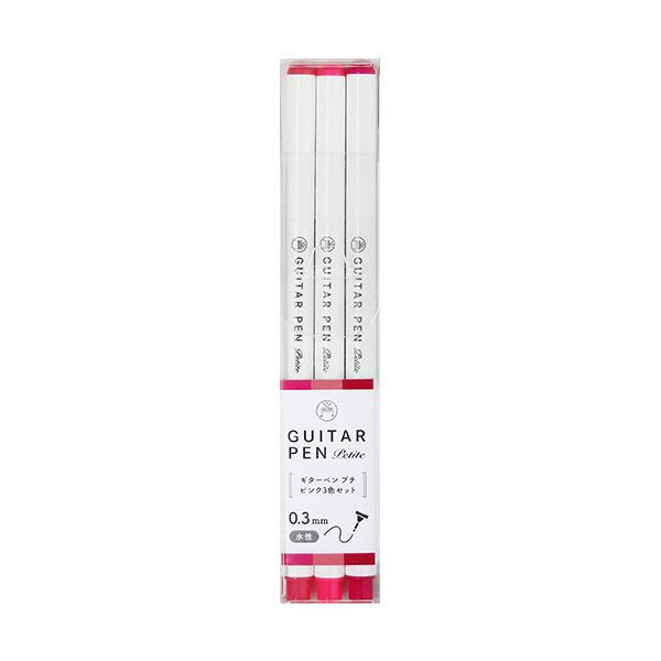 （まとめ） 寺西化学水性カラーペン ギターペン プチ ピンク3色セット（各色1本） GRPT-3PI 1パック 【×5セット】