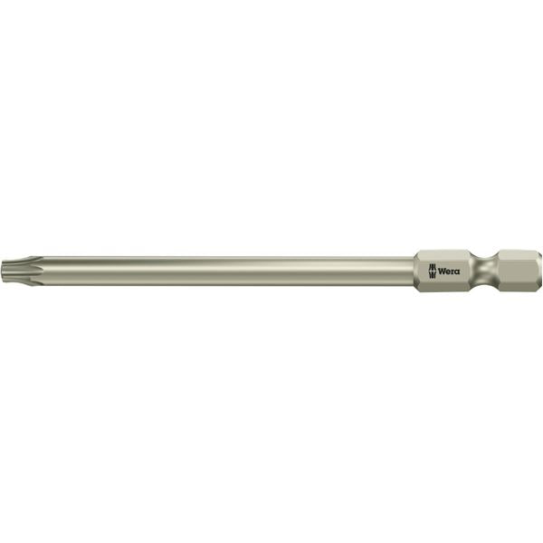 WERA ヴェラ Bore Torx いじり止めトルクスネジ用 ステンレス製 ドライバービット 差込6.35mm 刃先サイズTX20 全長89mm 071091