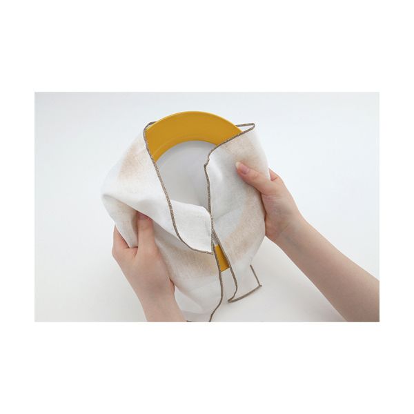 （まとめ） サンベルム ビストロ先生 大きな綿ガーゼふきん 約30×55cm K73700 1パック（2枚） 【×5セット】