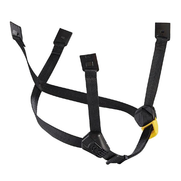 PETZL ぺツル デュアル あご紐 バーテックス・ストラト用 イエロー/ブラック A010FA00 工具 ツール DIY 作業工具