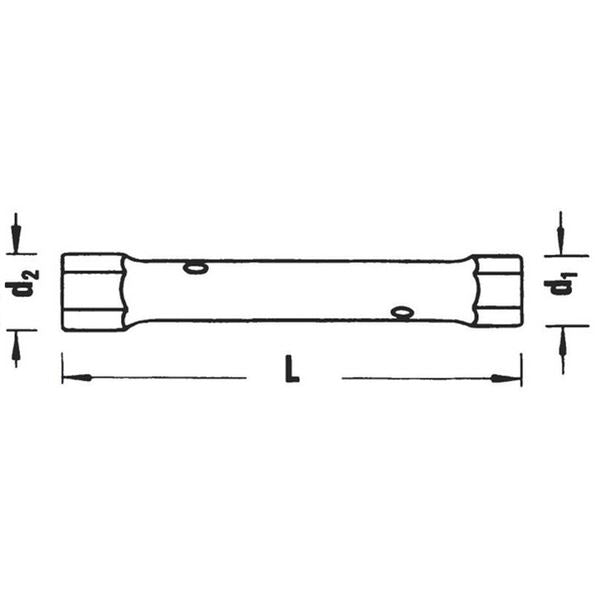 STAHLWILLE スタビレー 10750-6X7 ボックススパナ 43330607 工具 ツール DIY 作業工具 道具 スパナ