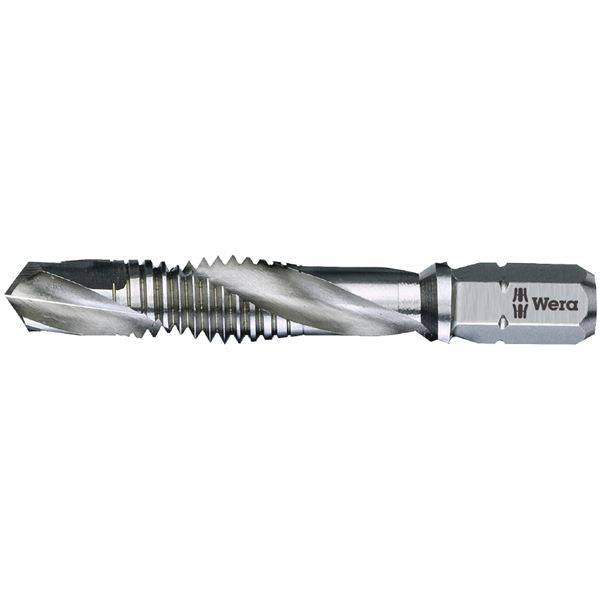 WERA ヴェラ HSS ドリルタップ 六角軸 差込6.35mm タップサイズM6x1.0mm ドリルサイズ4.5mm 104643 工具 ツール DIY 作業工具