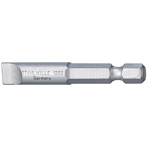 STAHLWILLE スタビレー 1/4HEX 段付マイナスビット 刃先厚1.0mm 刃先幅5.5mm 1246 工具 ツール DIY 作業工具