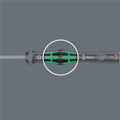 WERA ヴェラ 精密用 Microstix マイクロドライバー 軸長40mm 118145 工具 ツール DIY 作業工具 道具