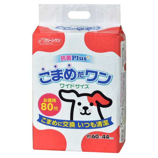こまめだワン ワイド 80枚 （ペット用品）【代引不可】
