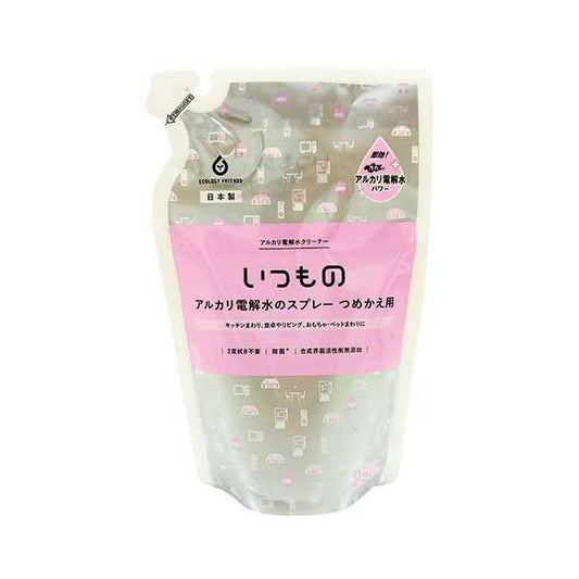 【まとめ】 いつものアルカリ電解水スプレー詰替 250mL 【×5セット】
