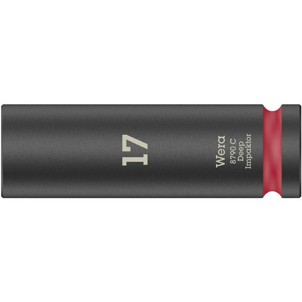 WERA ヴェラ 差込角1/2SQ HEXディープインパクトソケット サイズ17mm 全長83mm 004834 工具 ツール DIY 作業工具 道具