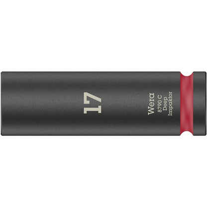 WERA ヴェラ 差込角1/2SQ HEXディープインパクトソケット サイズ17mm 全長83mm 004834 工具 ツール DIY 作業工具 道具