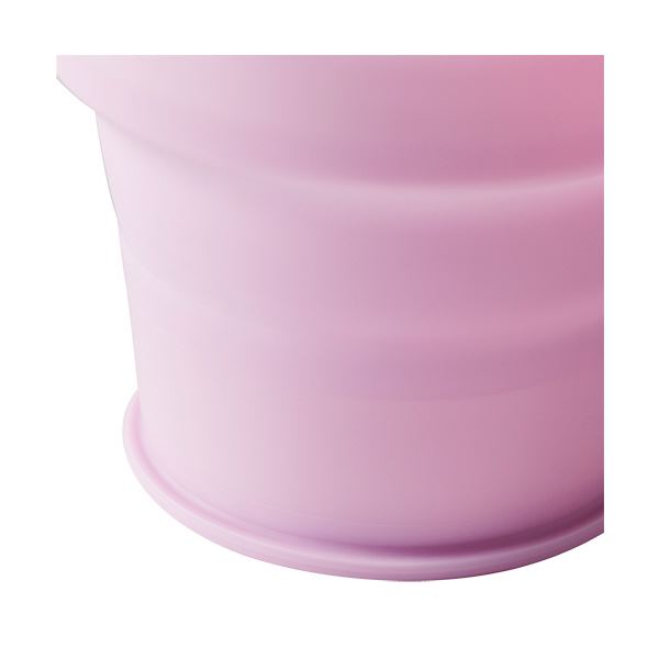 （まとめ）伊勢藤 おりたたみ うがいコップ UGAI cup 120ml ピンクベリー I-602-PB 1個【×3セット】