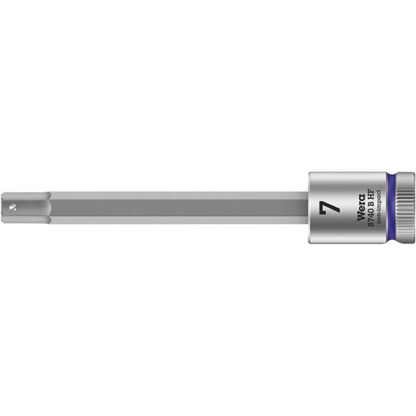 WERA ヴェラ 差込角3/8DR Hex-Plus ビットソケット 先端サイズ7mm 全長100mm 003038 工具 ツール DIY 作業工具 道具
