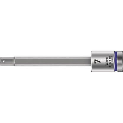 WERA ヴェラ 差込角3/8DR Hex-Plus ビットソケット 先端サイズ7mm 全長100mm 003038 工具 ツール DIY 作業工具 道具