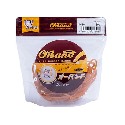 （まとめ） 共和 オーバンド#410 内径101.5mm 50g入 透明袋 GNA-N-001 1袋 【×3セット】