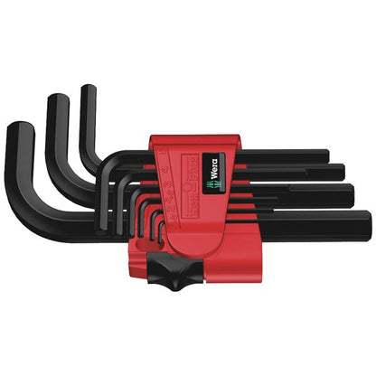 WERA ヴェラ ヘックスプラス L型 レンチ ロングタイプ 9本組セット 021737 工具 ツール DIY 作業工具 道具