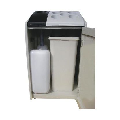 山崎産業紙コップ用ダストボックス K-500 YD-95L-ID 1台