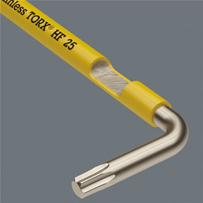 WERA ヴェラ トルクス L型 レンチ スリーブ付 ステンレス製 刃先サイズ T40 全長224mm 022688 工具 ツール DIY 作業工具 道具