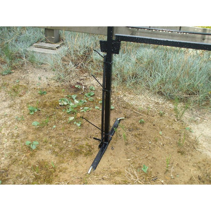 羽根付き杭/固定器具 【アーチ・オベリスク等対応/M型】 長さ72cm 日本製 〔フラワースタンド 花台〕
