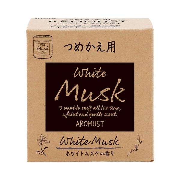 （まとめ） 晴香堂 アロマストホワイトムスク つめかえ用 160ml 1個 【×3セット】