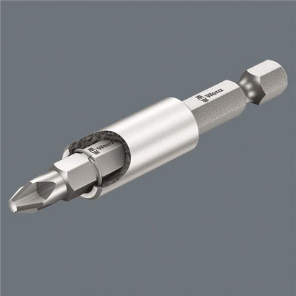 WERA ヴェラ 差込角1/4HEX 磁石付き ビットホルダー 全長100mm 053459 工具 ツール DIY 作業工具 道具