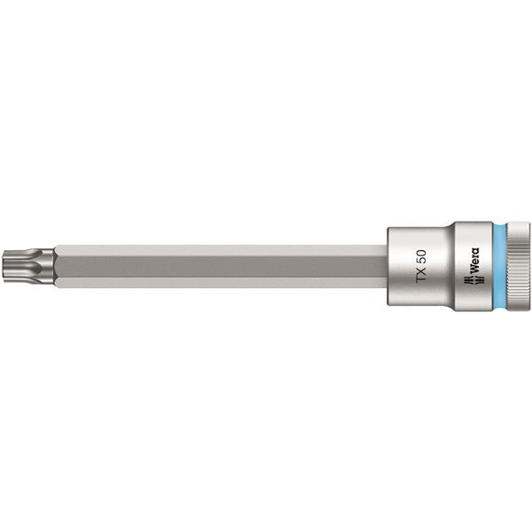 WERA ヴェラ 差込角1/2DR トルクスビットソケット ドライブ保持機能付き サイズTX50 全長140mm 003856 工具 ツール DIY 作業工具