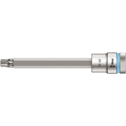 WERA ヴェラ 差込角1/2DR トルクスビットソケット ドライブ保持機能付き サイズTX50 全長140mm 003856 工具 ツール DIY 作業工具