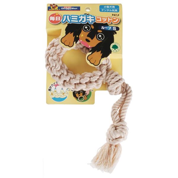 （まとめ）ドギーマン毎日ハミガキコットン ループ S【×6セット】【代引不可】