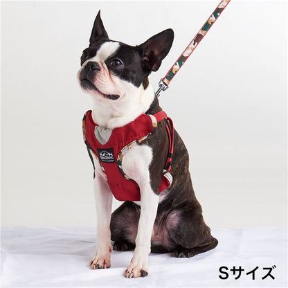 EthicalDoor ベストハーネスS 迷彩レッド (犬用品/首輪)【代引不可】