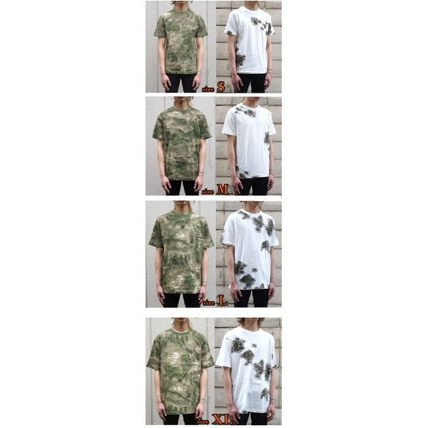 カモフラージュ Tシャツ Lサイズ アーバンデジタル 綿100％ 男女兼用 迷彩 ティーシャツ ミリタリー ティシャツ 軍モノ