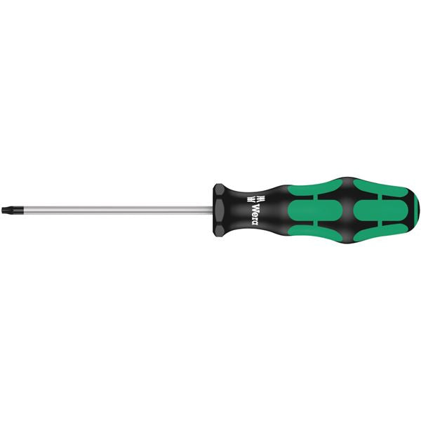 WERA ヴェラ Kraftformハンドル Bore Torx いじり止め トルクスドライバー 刃先サイズTX15 軸長80mm 138261 工具 ツール DIY