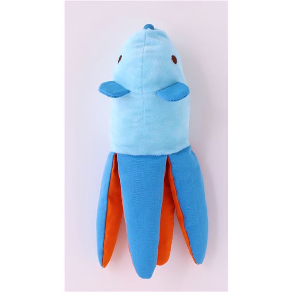 （まとめ）パリパリくるりんにゃんぐるみ えび ネズミ【×2セット】 (猫用品)【代引不可】