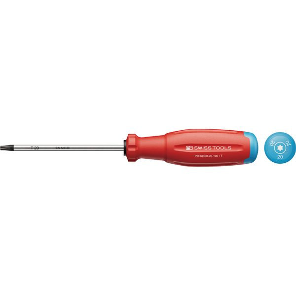 PB SWISS TOOLS ピービースイスツールズ スイスグリップEVO  ヘクスローブドライバー T20 軸長100mm 38400.20-100