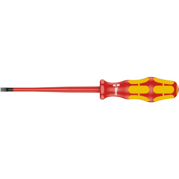 WERA ヴェラ 絶縁 マイナスドライバー 先細型 IEC60900適合 先端サイズ1.0x5.5mm 軸長125mm 006442 工具 ツール DIY