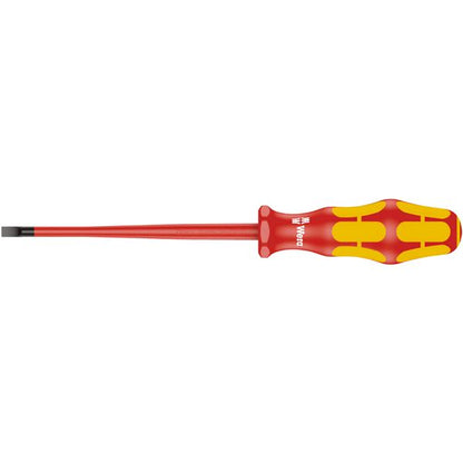 WERA ヴェラ 絶縁 マイナスドライバー 先細型 IEC60900適合 先端サイズ1.0x5.5mm 軸長125mm 006442 工具 ツール DIY