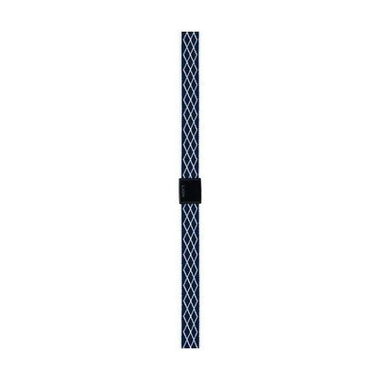（まとめ） ライオン事務器ゴムdeパッチ テキスタイル バンド幅15×長さ600mm ダークブルー GP-154 1個 【×3セット】