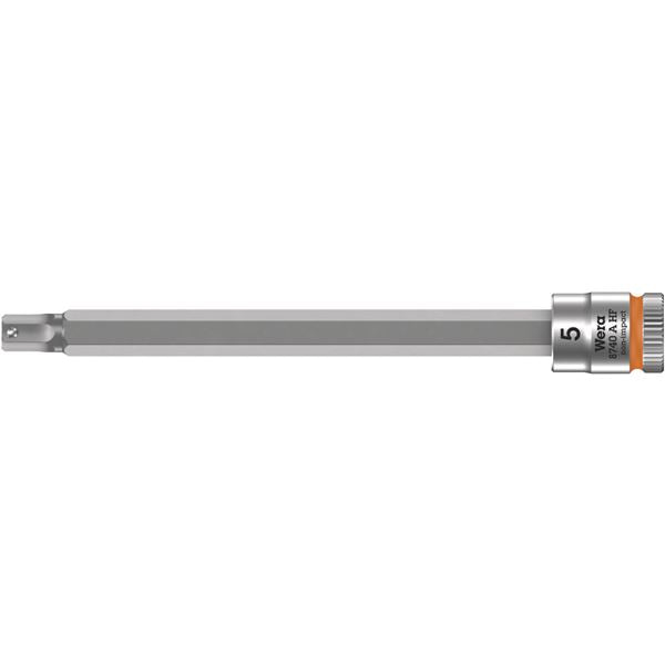 WERA ヴェラ 差込角1/4DR Hex-Plus 保持機能付き ビットソケット 先端サイズ5mm 全長100mm 003336 工具 ツール DIY 作業工具