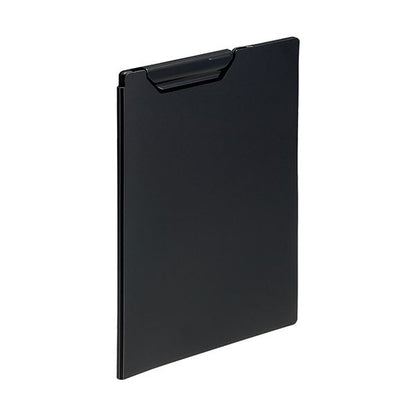 （まとめ） リヒトラブNoir×noir クリップファイル A5 約20枚収容 黒 F-5902 1冊 【×2セット】