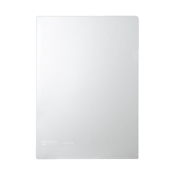 （まとめ） リヒトラブクリヤーホルダー（OBP） A4 アクアクリヤー Fー3270-10P 1パック（10枚） 【×5セット】