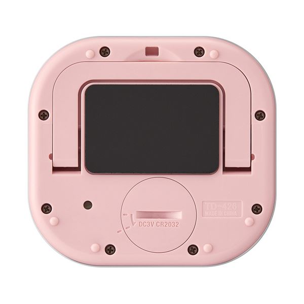 タニタ 洗えるでか見えタイマー ピンクTD-426-PK 1個