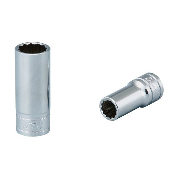 KTC 京都機械工具 9.5SQ セミディープソケット 12角 24mm B3M-24W ソケット 工具 ツール DIY 作業工具