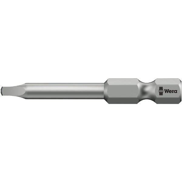 WERA ヴェラ 四角ソケットネジ用 ドライバービット 差込6.35mm 刃先サイズSQ2 全長152mm 134806 工具 ツール DIY 作業工具 道具