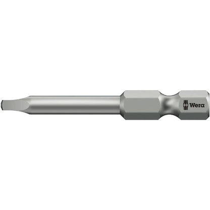 WERA ヴェラ 四角ソケットネジ用 ドライバービット 差込6.35mm 刃先サイズSQ2 全長152mm 134806 工具 ツール DIY 作業工具 道具