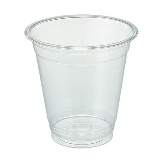 （まとめ） TANOSEEリサイクルPETカップ 96mm口径 370mL 1パック（50個） 【×2セット】