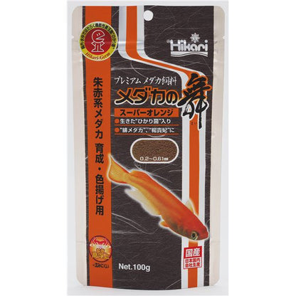（まとめ）キョーリン メダカの舞 スーパーオレンジ 100g 川魚用フード 【×2セット】【代引不可】