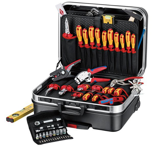 KNIPEX クニペックス ツールケース/ビッグベーシックムーブ電気技師用 サイズW430×D515×H280mm 002106 工具 ツール DIY