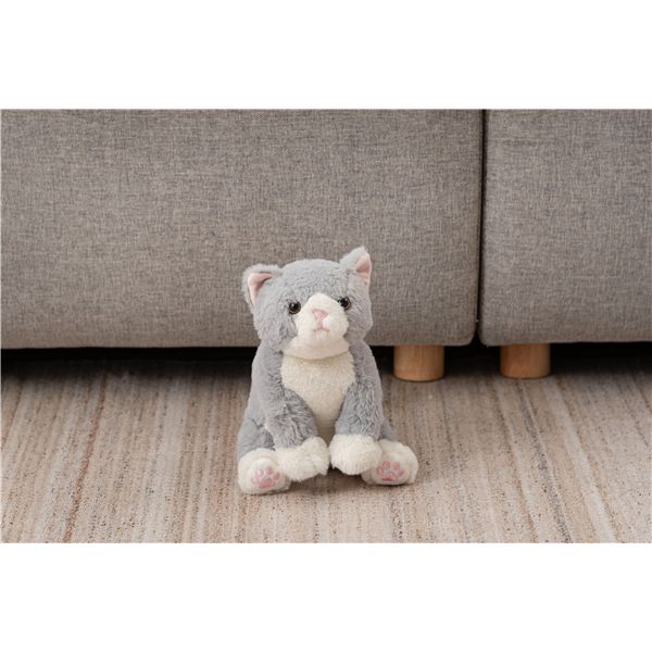 ぬいぐるみ 癒されアニマル movemal むぶまる 約W12.5×D27×H30cm 猫 ネコ ねこ 完成品