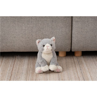ぬいぐるみ 癒されアニマル movemal むぶまる 約W12.5×D27×H30cm 猫 ネコ ねこ 完成品