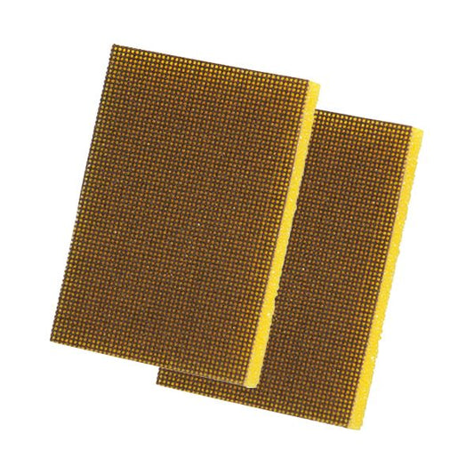 （まとめ） アズマ工業アズマジック 便器用研磨パッド ハード 50×70mm AZ731 1パック（2枚） 【×3セット】